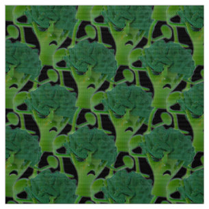 Fighting Broccoli Boxing Fabric