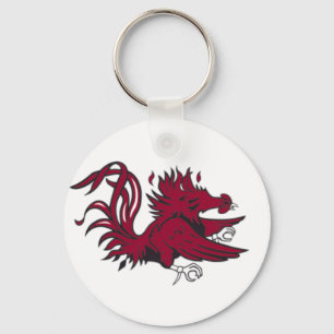 fighting chicken key chain