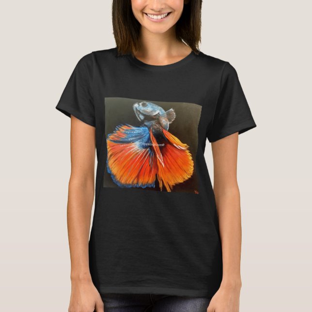 Fighting Fish T-Shirt (Front)