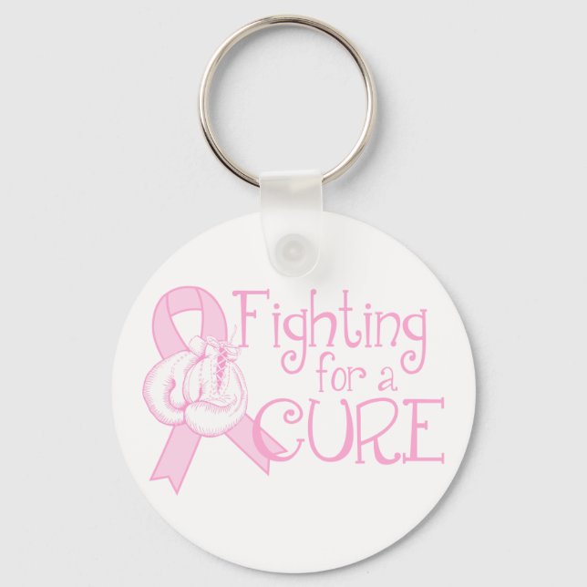 Fighting For A Cure Keychain (Front)
