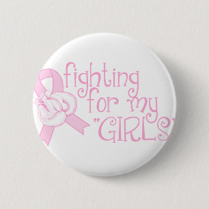 Fighting For My Girls 2 Inch Round Button