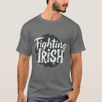 Fighting Irish Football Vintage for Kids Men Famil