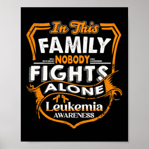 Fighting  - Leukaemia Awareness  Poster