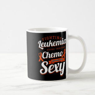 Fighting Leukaemia Blood Cancer Chemotherapy Gift  Coffee Mug