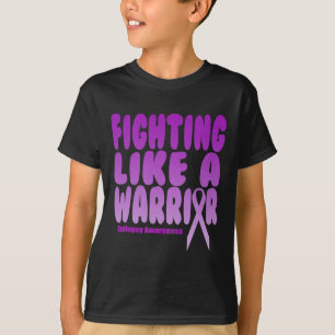 Fighting Like A Warrior! Epilepsy Awareness T-Shirt
