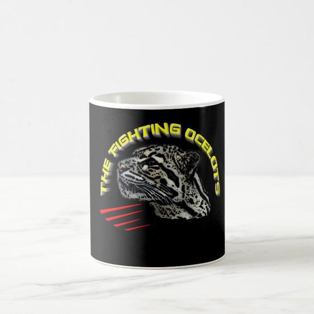 Fighting Ocelot Mug (Center)