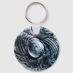 FIGHTING OF GRYPHONS KEYCHAIN