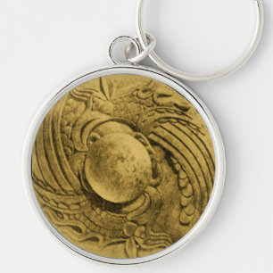 FIGHTING OF GRYPHONS KEYCHAIN