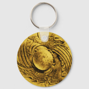 FIGHTING OF GRYPHONS KEYCHAIN