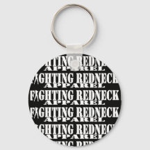 Fighting Redneck Apparel Keychain