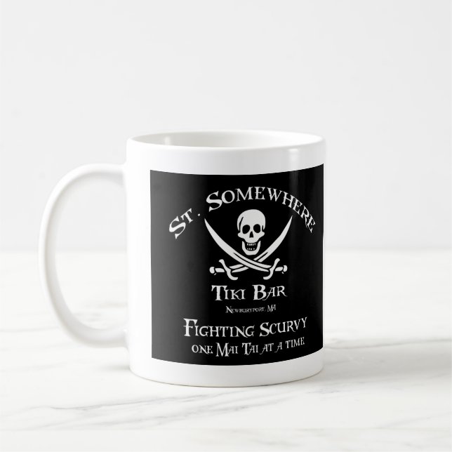 Fighting Scurvy Coffee Mug (Left)