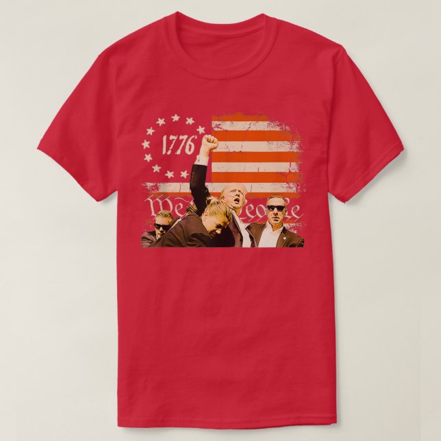 Fighting since 1776 2024 T-Shirt (Design Front)