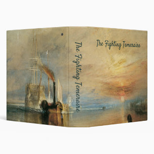Fighting Temeraire by Joseph Turner, Maritime Art Binder