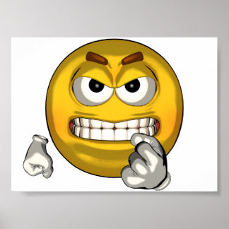 Fighting - toon poster