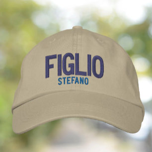 Figlio (Son) Personalized Embroidered  Hat