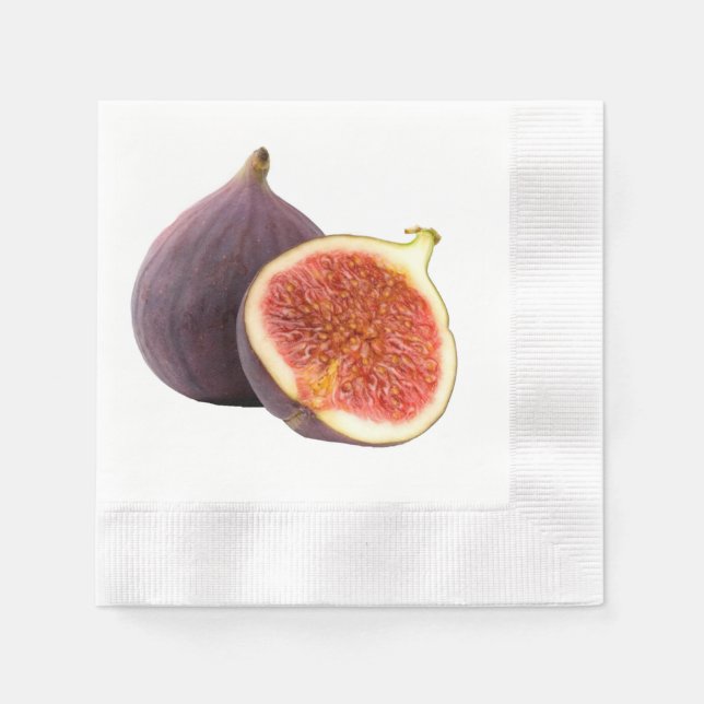 "Figs" design paper napkins (Front)
