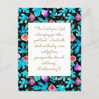 Figs Promised Land Deuteronomy 8 Bible Verse 