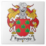 Figueiredo Family Crest Tile<br><div class="desc">Figueiredo Coat of Arms</div>