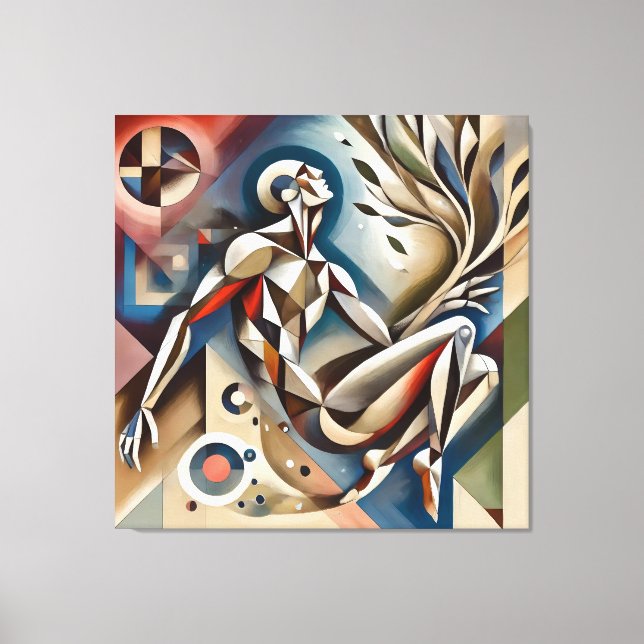 Figurative Expressionism second Canvas Print (Front)