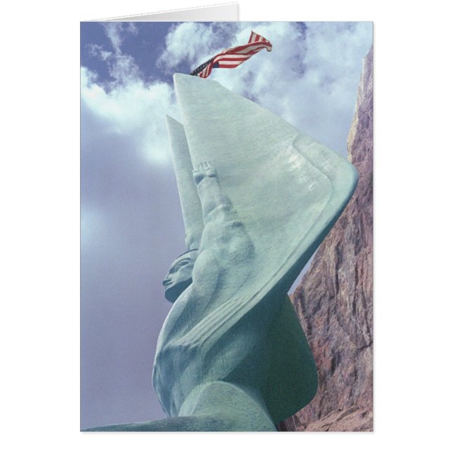 Figure à ailes de la République (Devant)