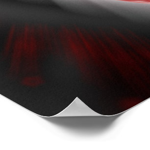Figure in Red Poster