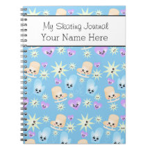 Figure journal de carnet de patin