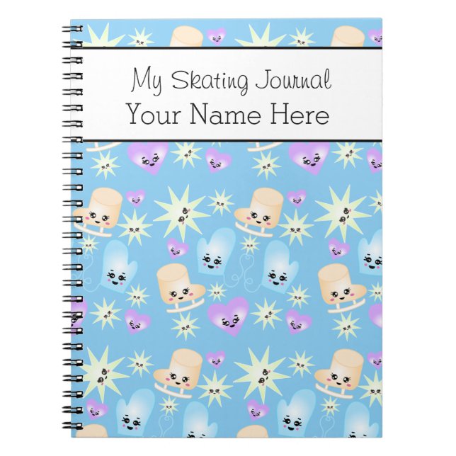 Figure journal de carnet de patin (Devant)