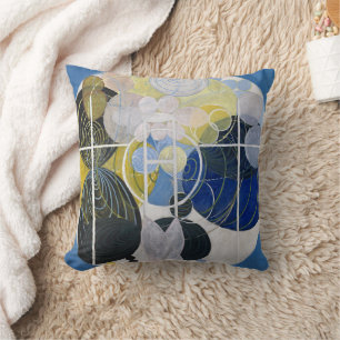 Figure No.5 by Hilma af Klint Throw Pillow