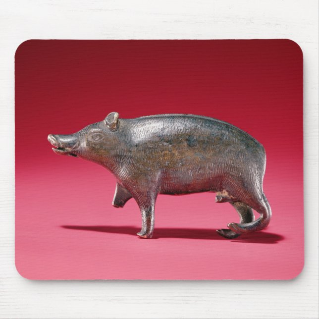 Figure of a Boar Mouse Pad (Front)