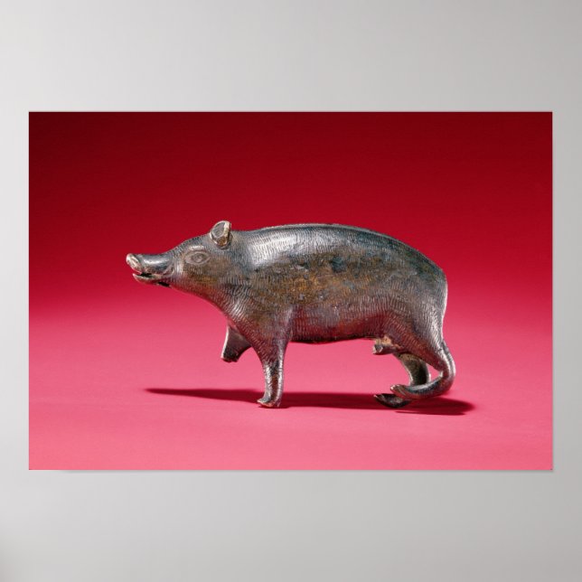 Figure of a Boar Poster (Front)