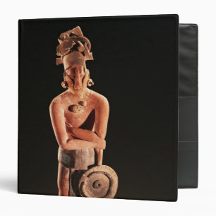 Figure of a warrior with a shield binder