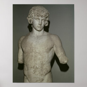 Figure of Antinous, after 130 AD Poster