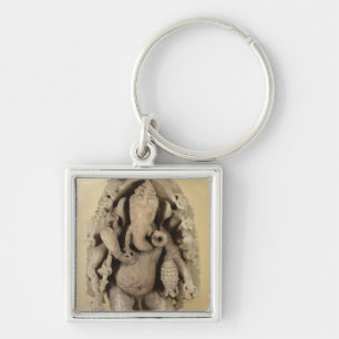 Figure of Ganapati, Chandella Dynasty (sandstone) Keychain