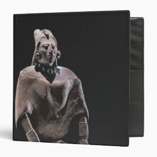 Figure of mayan seated king, from Isle ofJaina Binder