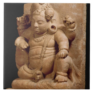 Figure of Siva as Vamana, Mansar Maharashtra (red Tile