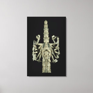 Figure of the Hindu Goddess Kali Canvas Print