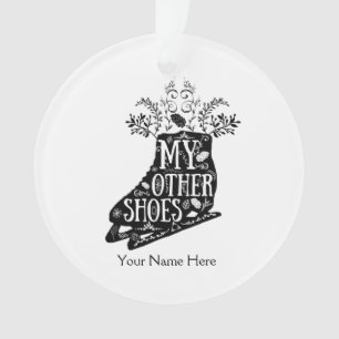 Figure Skate Ornament