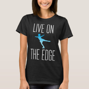 Figure Skater Gift Ice Skating Skates Gift  T-Shirt