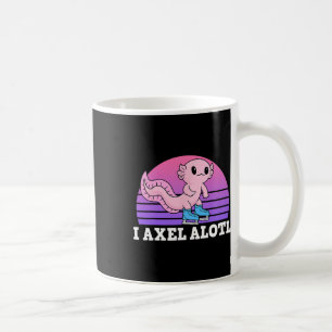 Figure Skater I Axel Alotl Ice Skating Axolotl Coffee Mug