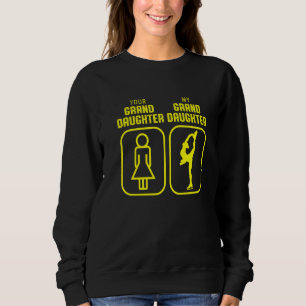 Figure Skater Ice Skating Skate Team     6 Sweatshirt