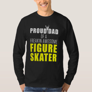Figure Skater Ice Skating Skate Team 8 T-Shirt
