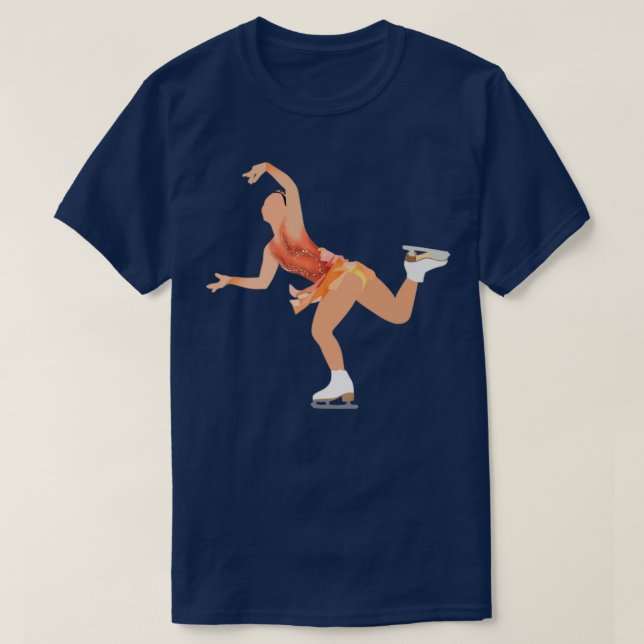 Figure Skater Wakaba Higuchi T-Shirt (Design Front)