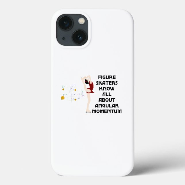 Figure Skaters Know All About Angular Momentum Case-Mate iPhone Case (Back)