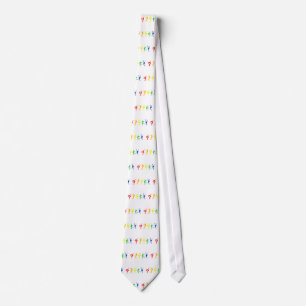 figure skaters rainbow tie
