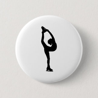 Figure Skating 2 Inch Round Button