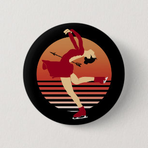 Figure Skating - Art Of Ice Dancing 2 Inch Round Button