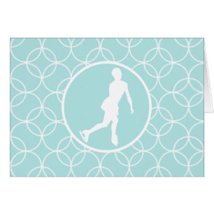 Figure Skating; Baby Blue Circles