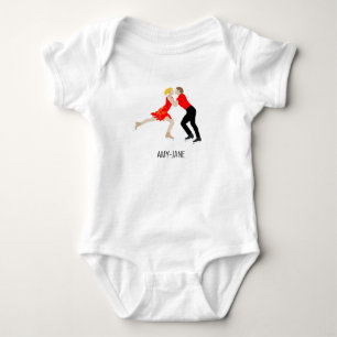 Figure Skating Baby Bodysuit