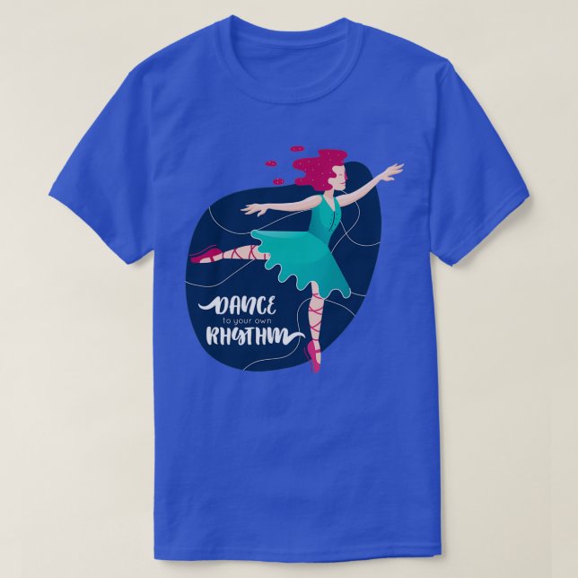 Figure skating ballerina ballet T-Shirt (Design Front)
