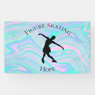 Figure Skating Banner with Her Name!